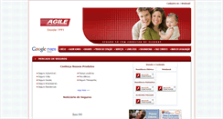 Desktop Screenshot of agileseguros.com.br